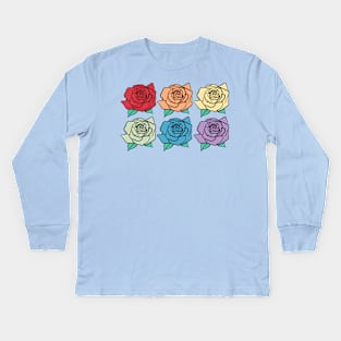 Roses (Pride) Kids Long Sleeve T-Shirt